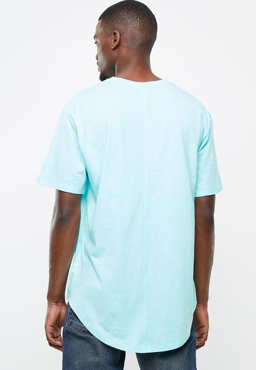 STYLE REPUBLIC - Scoop neck tee - blue