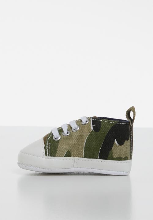 Pop Candy - Camo hi top sneaker
