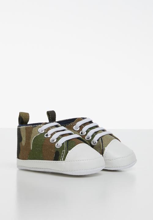 Pop Candy - Camo hi top sneaker