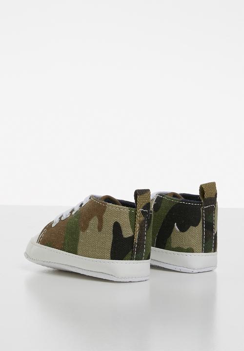 Pop Candy - Camo hi top sneaker