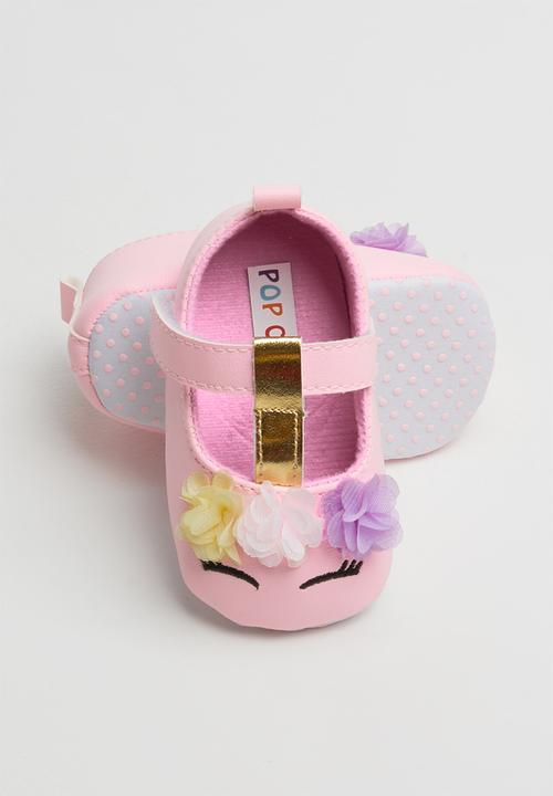 Pop Candy - Pump with flowers - pink