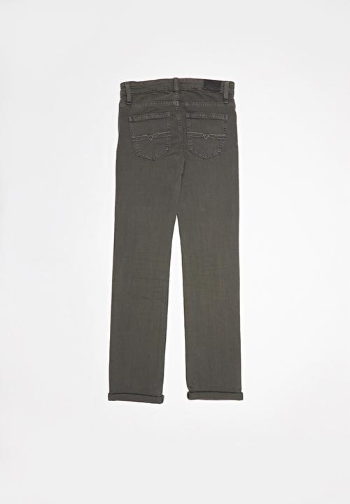 POLO - Teens fynn slim fit jean - charcoal