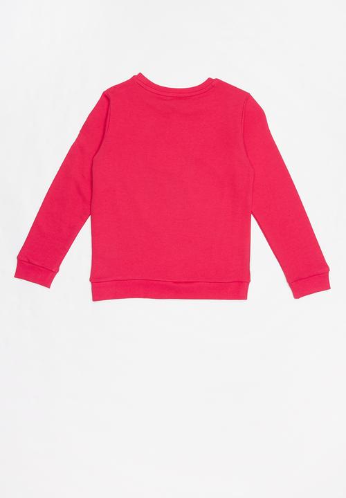 GUESS - Long sleeve icon active top - pink