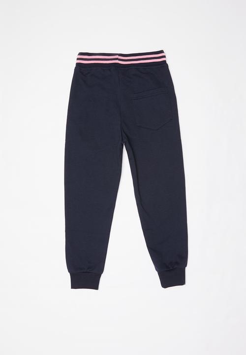 Pop Candy - Girls oh hey joggers - navy