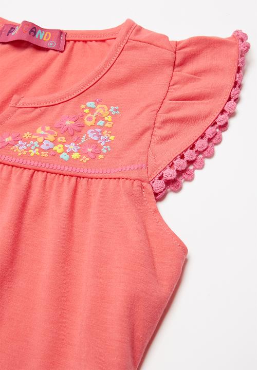 Pop Candy - Girls T-shirt - coral