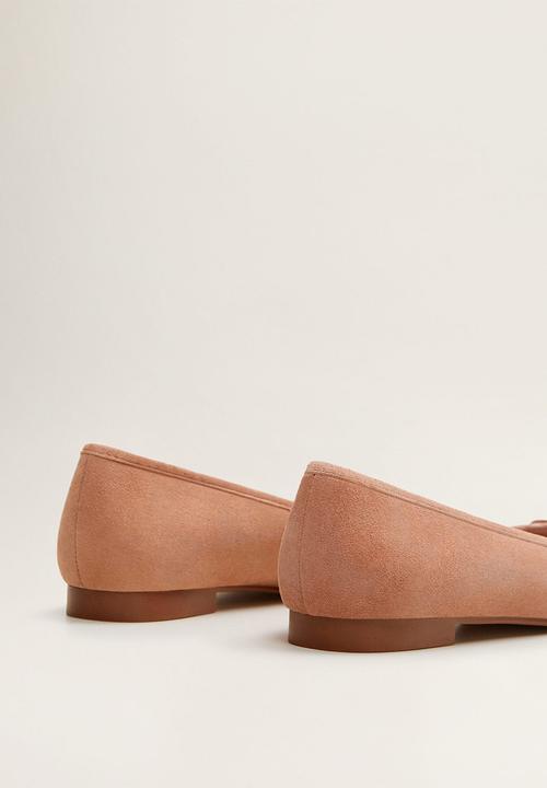 MANGO - Greta leather pump - pink