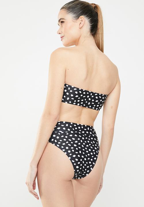 MSH - Flirt bikini bottom - black & white