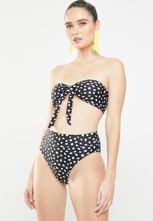 MSH - Flirt bikini bottom - black & white