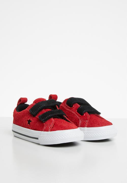 Converse - One Star 2v ox - enamel red/black/white