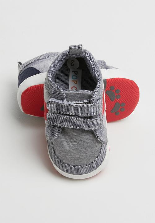 Pop Candy - Sneaker with velcro strap - dark grey 
