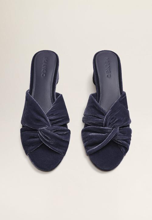 MANGO - Victoria heel - dark blue