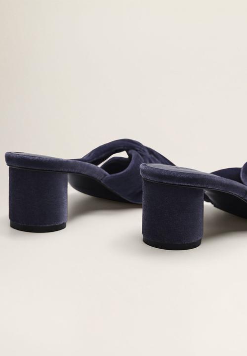 MANGO - Victoria heel - dark blue