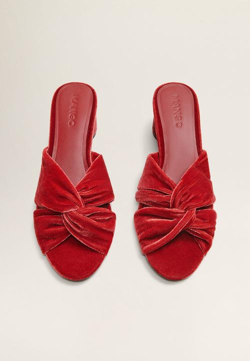 MANGO - Victoria heel - red