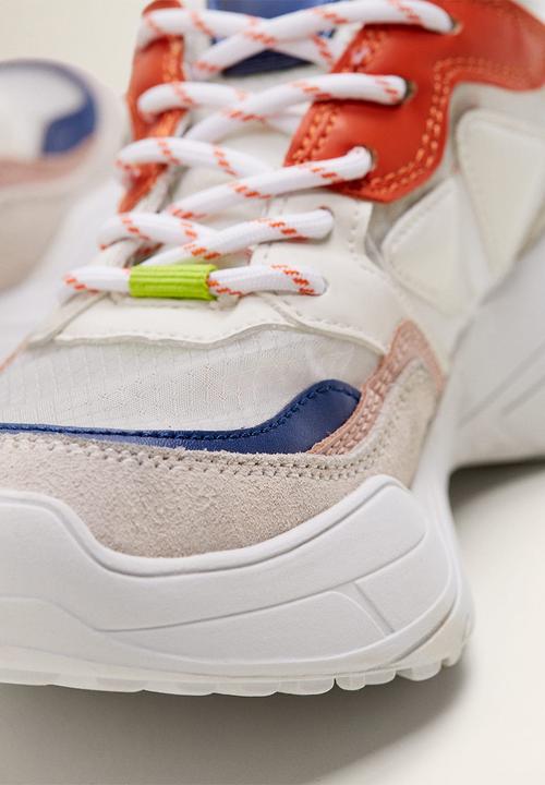 MANGO - Adri panel chunky sneaker - multi 