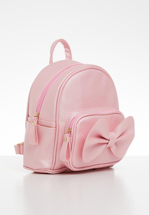 Pop Candy - Backpack with bow - pink