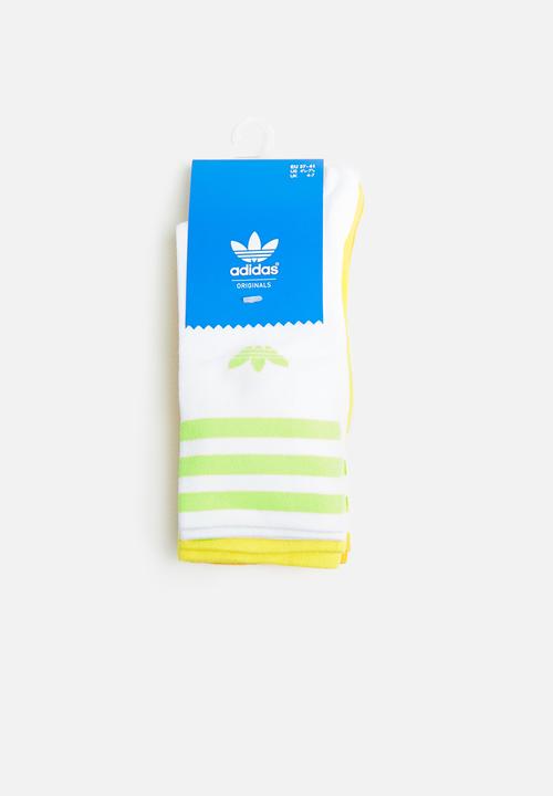 adidas Originals - Solid Crew 3 Pack - multi