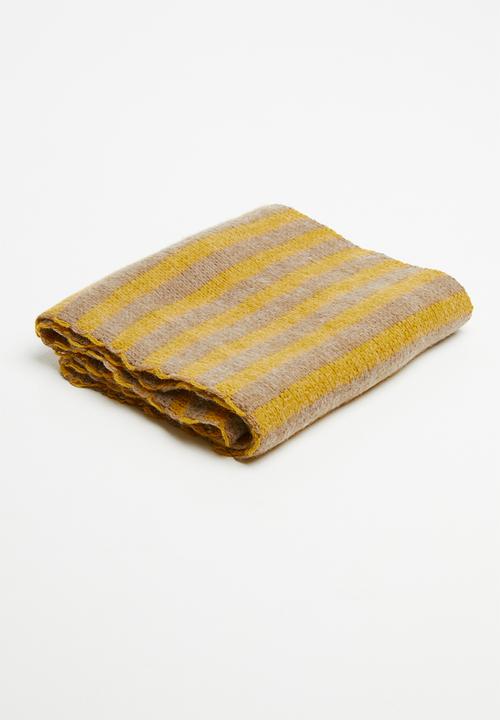 Pop Candy - Kids snood - yellow & beige