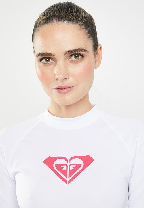 Roxy - Whole hearted rashvest - white
