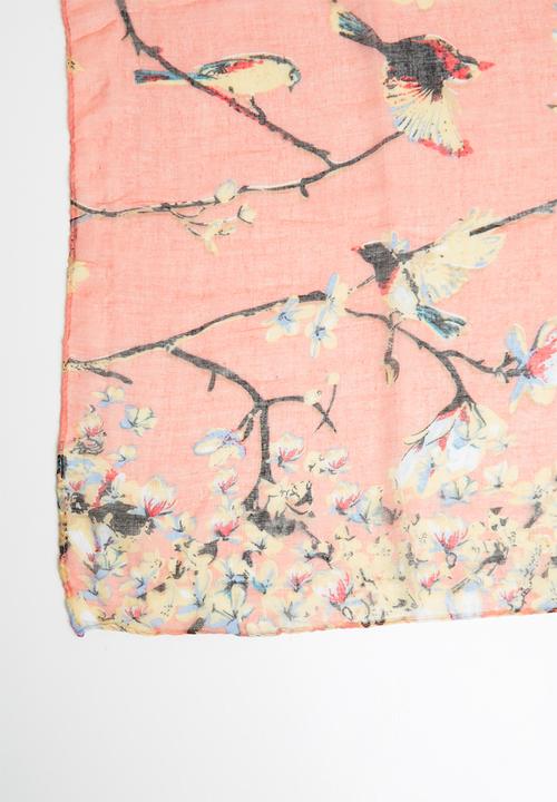 Joy Collectables - Printed scarf - peach