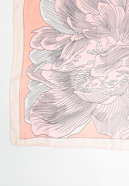 Joy Collectables - Abstract floral scarf - multi