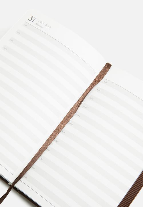 Typo - 2019 A6 daily buffalo diary - brown