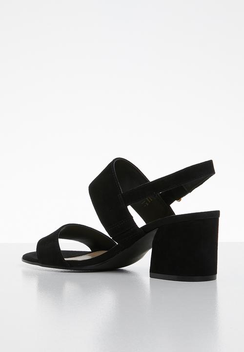 ALDO - Arievia suede heel - black