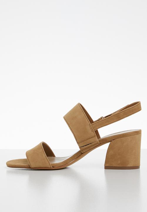 ALDO - Arievia suede heel - brown