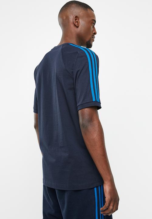 adidas Originals - Blc 3-stripe tee - navy & blue 