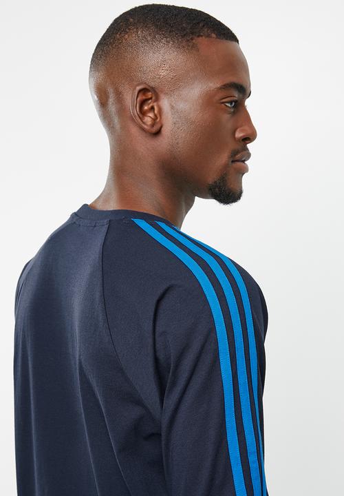 adidas Originals - Blc 3-stripe tee - navy & blue 