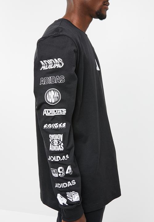 adidas Performance - Tp long sleeve tee - black