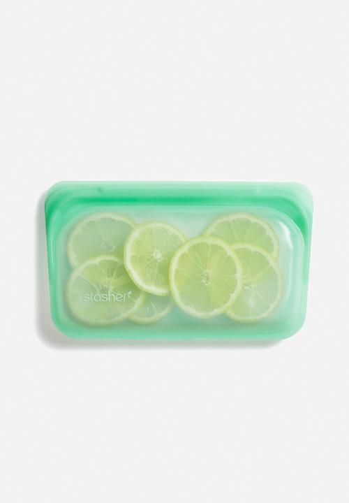 Stasher - Reusable silicone snack bag - mint