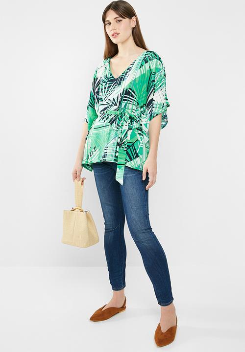 edit - Kaftan blouse - multi