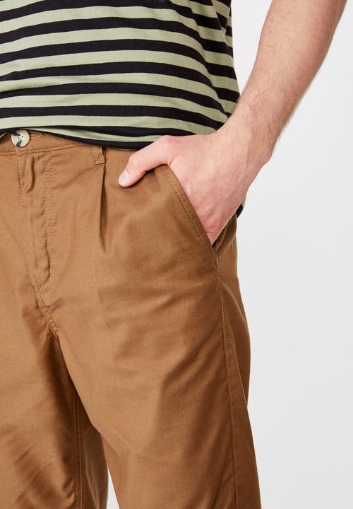 Cotton On - Oxford trouser - tan