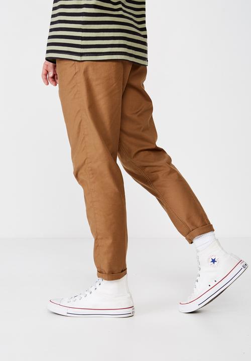 Cotton On - Oxford trouser - tan