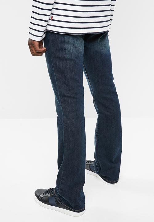 GUESS - Dac slim fit bootleg jeans - blue