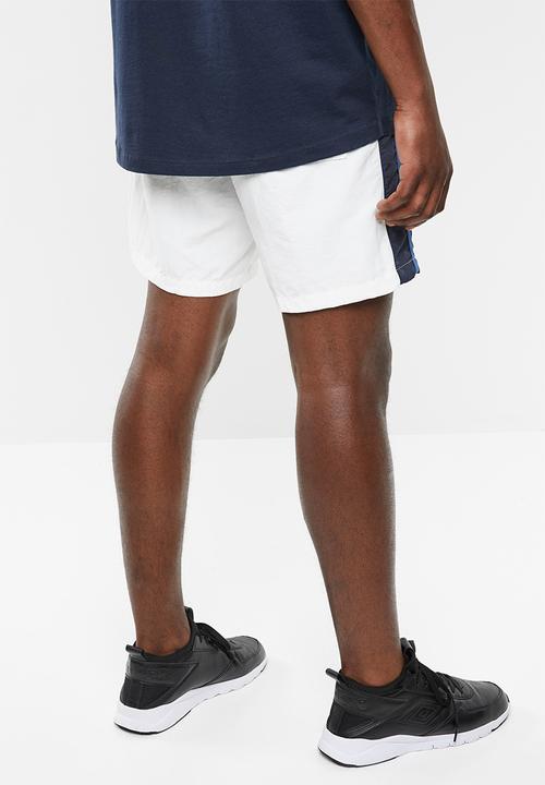 Cotton On - Crossover short - white & navy 