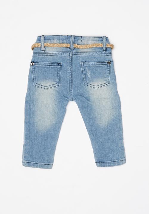 Pop Candy - Babys denim pants - blue