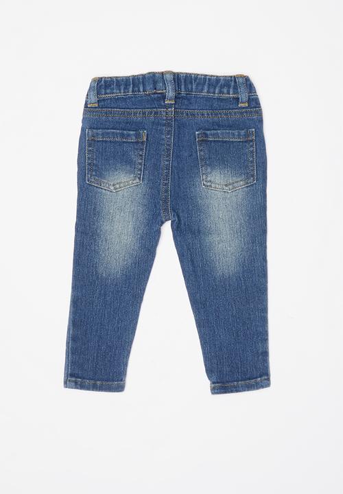 Pop Candy - Babys denim pants - blue
