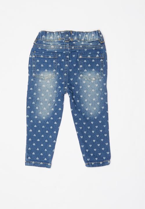 Pop Candy - Babys denim pants - blue
