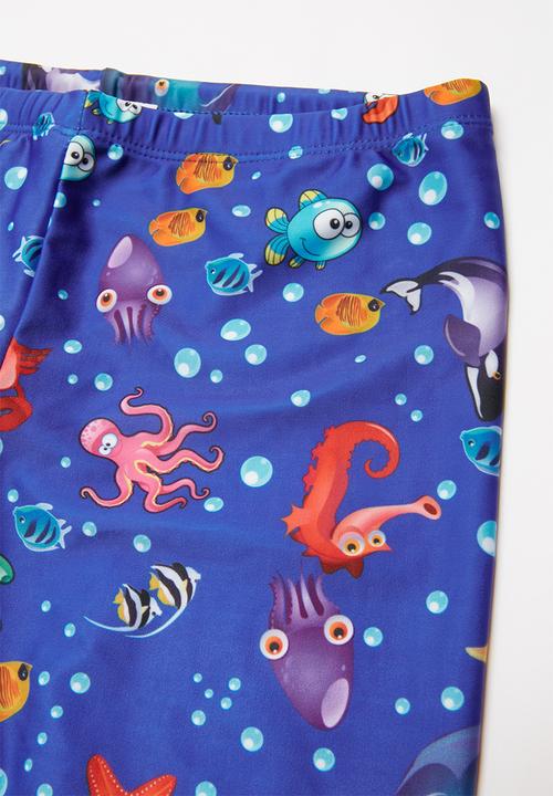 Pop Candy - Printed turtle 3 piece swimsuit - multi