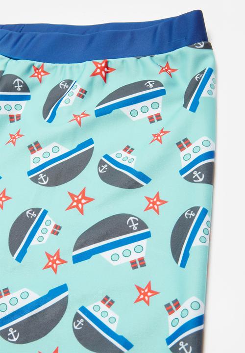 Pop Candy - Printed 2 piece swimsuit - blue