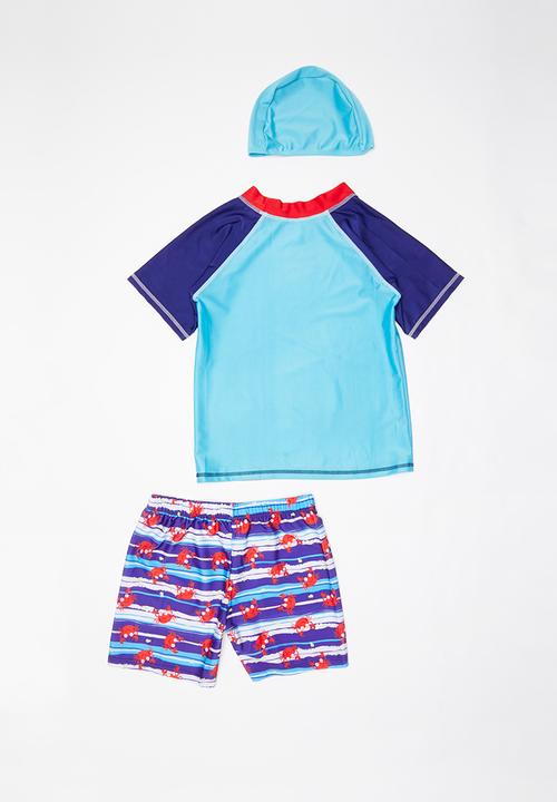 Pop Candy - Boys crab 3 piece - multi 