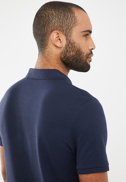 GUESS - Classic short sleeve polo - blue