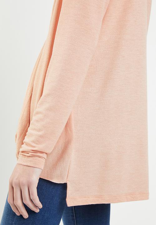 Vero Moda - Mandy wrapover top - pink 