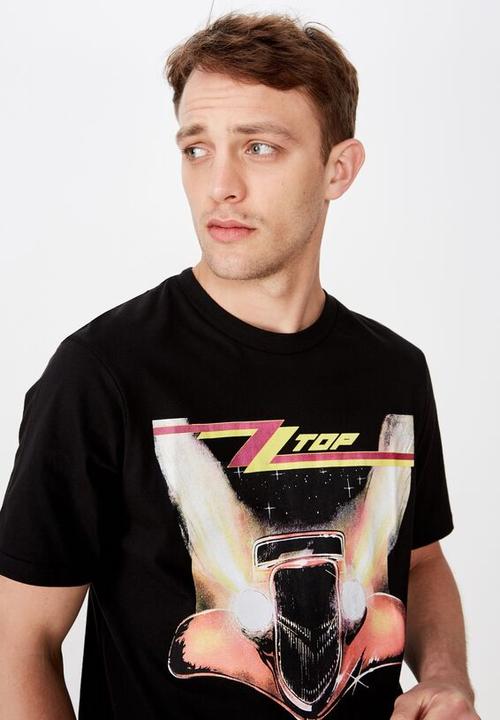 Cotton On - Tbar collab short sleeve tee - black