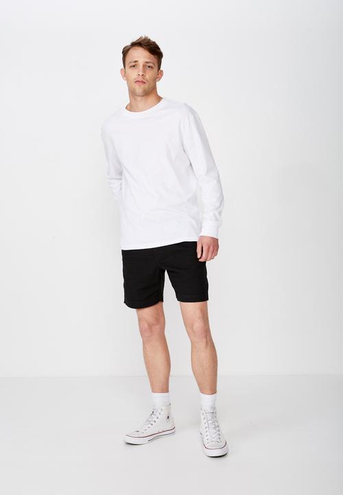 Cotton On - Street volley shorts - black