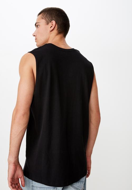 Cotton On - Essential muscle tank - black