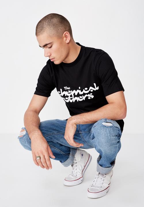 Cotton On - The chemical brothers tee - black