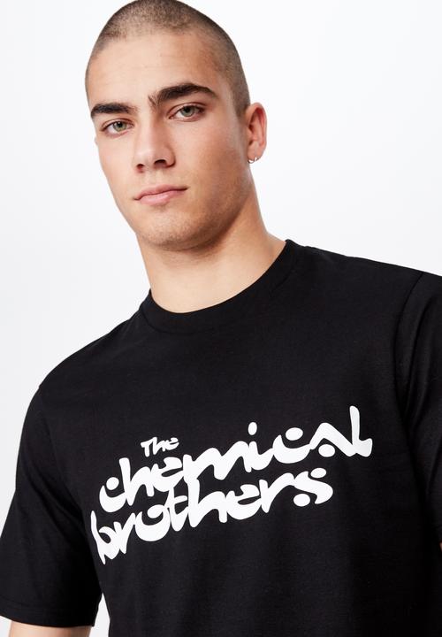 Cotton On - The chemical brothers tee - black