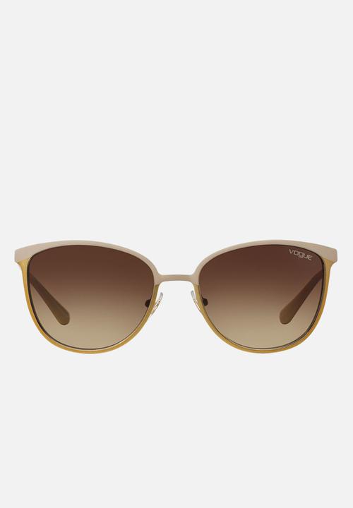 Vogue Eyewear - Vogue Eyewear - 0VO4002S - Top Matte Beige/Brushed Gold